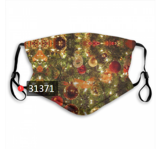 2020 Merry Christmas Dust mask with filter 52->mlb dust mask->Sports Accessory